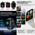 Wenefang New Watch Ultra 2 ES 1000mAh battery Smart Watch 1.85 Inch HD AMOLED Fashion Full Touch Screen IP68 Waterproof Bluetooth Smart Watches. 