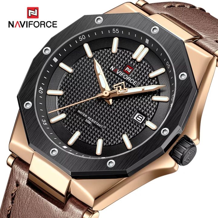 NAVIFORCE%20NF9200%20"L"%20Top%20Luxury%20Brand%20Watch%20Original%20Quartz%20Leather%20Strap%20Waterproof%20Luminous%20Fashion%20Business%20Men%20Watch%20-%20Image%204
