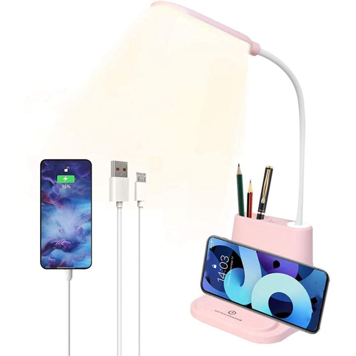 LED%20Desk%20Lamp%20with%20Pen%20Holder%20&%20Phone%20Stand,%20Desk%20Light,%20Pink%20-%20Image%205