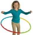 Kids Hula Hoop - Adjustable Collapsible Colourful Indoor Outdoor Fitness Gymnastic. 