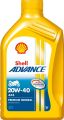 Shell Advance AX5 4T 20W-40 API SL Premium Mineral Motorbike Engine Oil (1 L). 