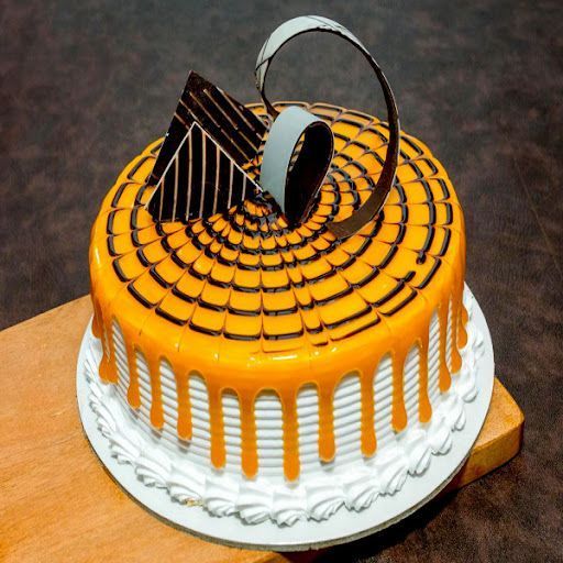 Kathmandu Online Cake Shop- 1 Pound Butterscotch Cake - Delivery Within 24 Hrs
