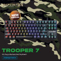 Imperion Trooper 7 Kg-M07F Compact 87 Keys 75% Rgb Gaming Mechanical Keyboard -- Blue Switch Clicky Tenkeyless 10Keyless Thock Stable Stabilizer Gamers Computer Games Pc Laptop Desktop Usb Office Wired Fast Typing Wasd Input. 