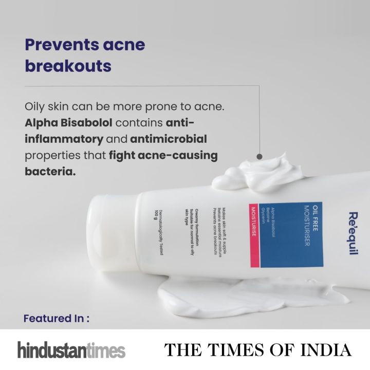 Re'equil%20Oil%20Free%20Moisturiser%20Lightweight%20Moisturizer%20For%20Face%20Retains%20Essential%20Moisture%20Prevents%20Acne%20Breakouts%20Suitable%20For%20Normal,%20Oily%20&%20Combination%20Skin%20100gm%20-%20Image%205