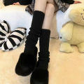 Winter Leg Warmers Long Socks Women's Autumn Winter Legs Warmers Knitted Foot Cover Crochet Socks Cologo. 