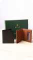 Avon Venti Bifold Leather Wallet Men’s Slim Design | Cash & Coin Compartment | Premium Grain Texture For Men. 