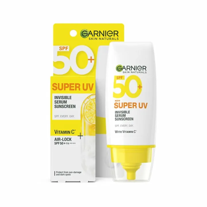 Garnier Super UV Invisible Serum Sunscreen SPF50 PA++++