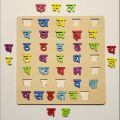 Nepali Letter Wooden Alphabets Blocks Ka Kha Ga Varnamala Blocks Educational Toys. 