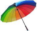 Rainbow Umbrella, Umbrella Large, Compact, Windproof for Kids, Girls, Women. 