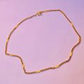 Gold Plated Chain For Men. Panchadhatu Necklace. 