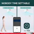 JAERBEE ZigBee Human Presence Sensor Detector Radar Wave Sensor for Home Security Tuya Smart Human Body Exists Sensor 5.8G. 