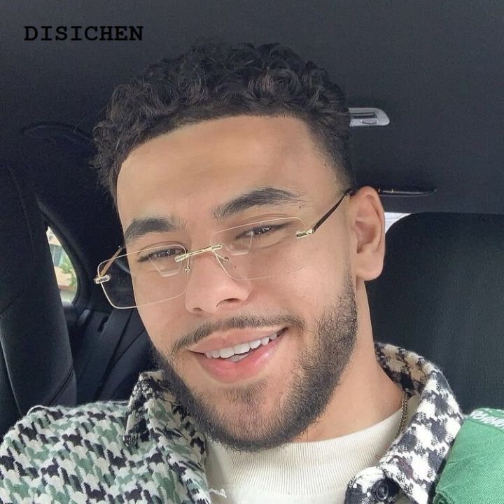DISICHEN%20Affordable%20BOYSEEN%20Rimless%20Glasses%20Man%20Stylish%20Sunglasses%20Woman%20Pink%20Blue%20Eyewear%20UV400%20Gradient%20Color%20Sunglasses%20-%20Image%203