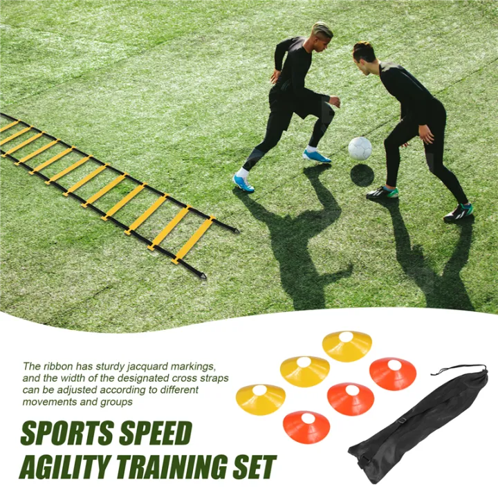 Sports%20Speed%20Agility%20Training%20Set%2012%20Disc%20Cones%204%20Steel%20Stakes%20and%20Agility%20Ladder%20for%20Football%20Basketball%20Rugby%20Track%20-%20Image%206