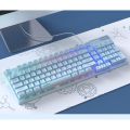 AJAZZ AF981 Wired Keyboard RGB Gaming Keyboard with 19-Key Anti-Ghosting Metal Base Ergonomic Design Volume Control. 