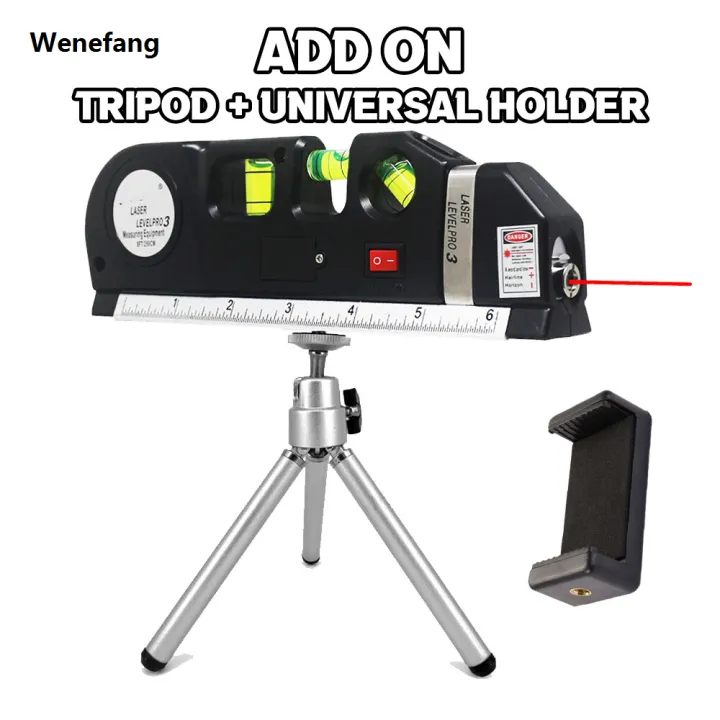 Wenefang%204%20IN%201%20FIXIT%20LEVEL%20PRO%203%20LASER%20LEVEL%20Multifunctional%20Measurement%202025%20New%20Tools%20(Tape%20Measure,Laser,Spirit%20Level)%20Addon%20Tripod%20-%20Image%206
