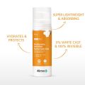The Derma Co Hyaluronic Invisible Sunscreen Gel with Hyaluronic Acid & Vitamin E - 50g. 