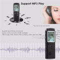 8GB USB Dictaphone Digital Audio Voice Recorder With VAR/VOR Built-in Microphone. 
