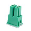 10 x Green 40A Female Plug in Blade PAL Fuse for Car. 