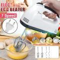 Electric Hand Mixer Mixer 7 Speeds for Baking Goods Kitchen Tool. 