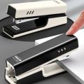 Fashion Use 24/6 Staples Stapler Large Size Labor-saving Stapling Machine Effortless Heavy Duty Stapler Office School. 
