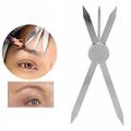 Eyebrow Compass Ruler Permanent Makeup BB Compass Ruler Eyebrow Mapping Tool for Shaped Brows-Microblading. 