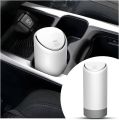 Mini Silicone Waterproof Leakproof Portable Car Trash Dustbin. 
