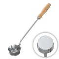 NAMUNY Long Handle Stainless Steel Tea Coffee Spoon with Stainless Steel Kitchen Cake Making Mold. 