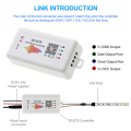 2X SP107E LED Controller Bluetooth Smart APP WS2811/2812B Light Strip Dimming LED Music Controller. 