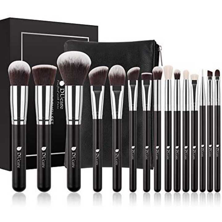 Sparkle Roniya  Makeup Brushset Ducare 15 Pcs With Bag