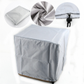 Dust Cover Outdoor Furniture Cover Sofa Chair Table Cover Rain and Snow Dust Cover Silver Gray Dust Cover. 
