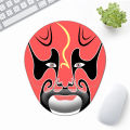 New specials Peking Opera Mask Ergonomic Mouse Pad Wrist Rest Non-Slip Rubber Desk Mat Pad Under Hand Office Mouse Carpet Wristband Jessica. 