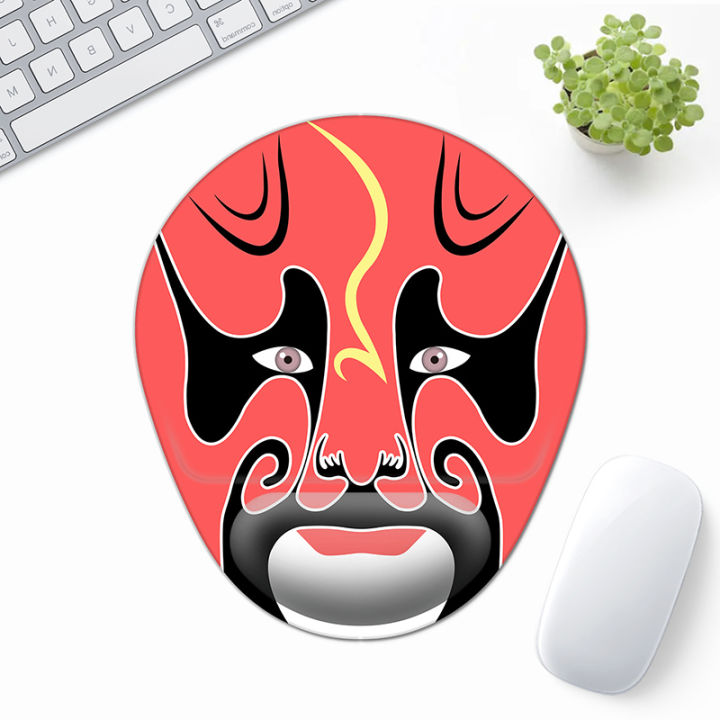 New%20specials%20Peking%20Opera%20Mask%20Ergonomic%20Mouse%20Pad%20Wrist%20Rest%20Non-Slip%20Rubber%20Desk%20Mat%20Pad%20Under%20Hand%20Office%20Mouse%20Carpet%20Wristband%20Jessica%20-%20Image%208