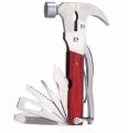 18 In 1 Stainless Steel Portable Camping Claw Hammer Type Machinist Application Multitool Hammer With Pliers. 