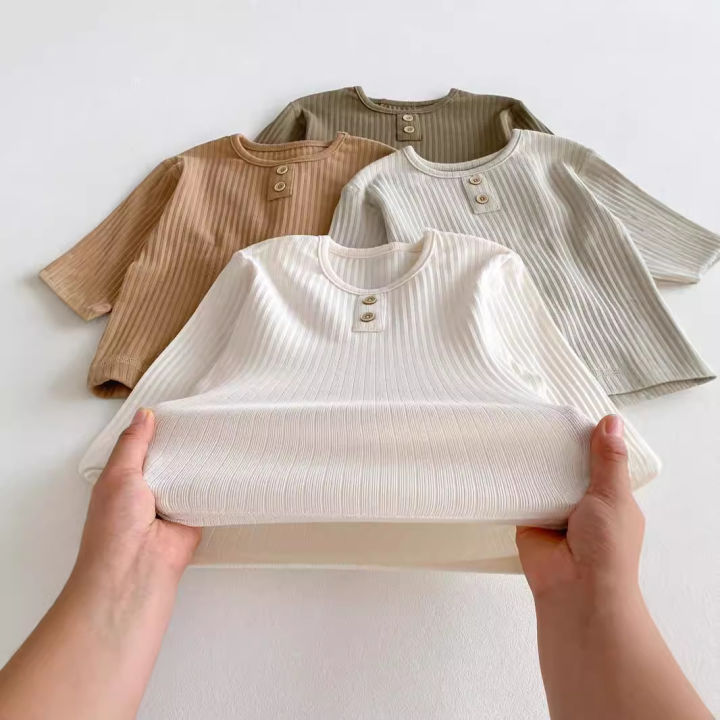 Kids%20baby%20solid%20color%20boneless%20pit%20strip%20long%20sleeve%20t-shirt%20autumn%20clothes%20new%20baby%20base%20shirt%20boys%20and%20girls%20round%20neck%20top%20-%20Image%203