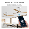 ARELENE Tuya WiFi Smart Ceiling Fan Remote Control Kit APP Control Smart Home Adjusted Wind Speed for Home,220V. 