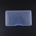 Dustproof Durable Clear Jewelry Storage Case Container Mini Plastic Box Rectangular Box Translucent Box Packing Box Storage Box Junna. 