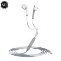 U24 Wired Headphones Stereo 3.5MM AUX Half In Ear Running Music Game Noise Cancel Earphone With Mic For Mobile Phone PC Laptop. 