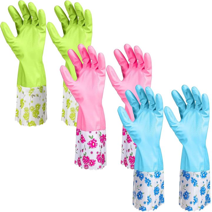 2%20Pairs%20Long%20Cuff%20Waterstop%20Dishwashing%20Cleaning%20Household%20Latex%20Gloves%20-%20Image%202