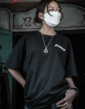 Ronin Merch Unisex Summer Cotton Tshirt Black Zoro Ashura Print. 