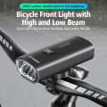 Bicycle Rechargeable Handle Power Headlight 8000mAh 8000mAh Bicycle Lighting Lumens Bicycle Mobile Flashlight C Mountain Bike Road H. 