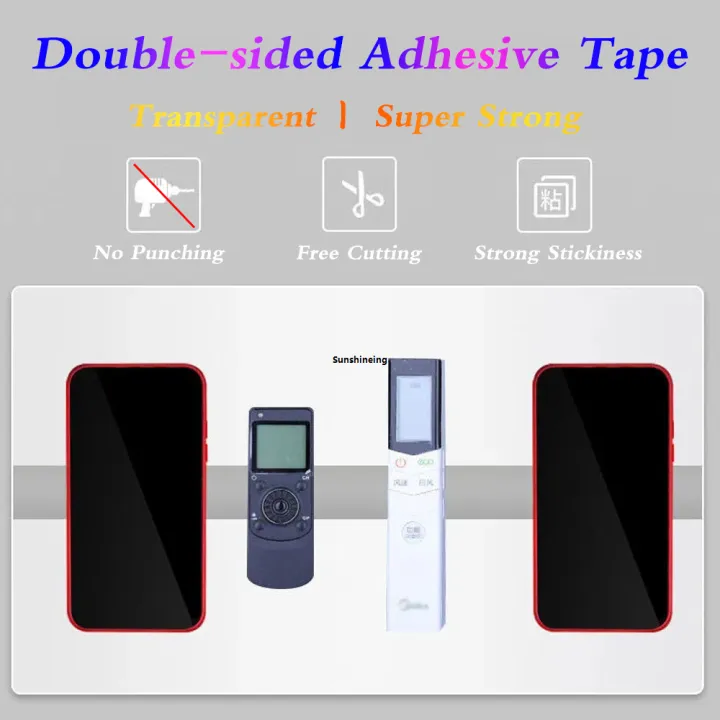 20mm%20Self-Adhesive%20Double%20Sided%20Tape%20Waterproof%20Nano%20TapeTransparent%20Wall%20Stickers%20Strong%20Sticky%20Glue%20for%20Car%20Bathroom%20Kitchen%20-%20Image%202