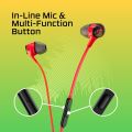 HyperX Cloud Earbuds II Gaming Earphone 3.5mm Plug Built-in Microphone Multi-Function Button PC Mobile. 