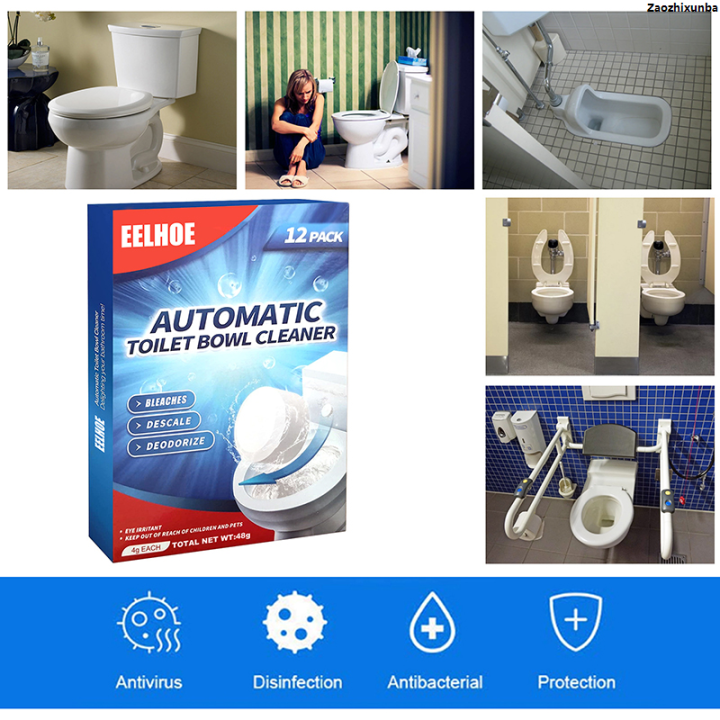 NEW%20ZaozhixunbaNew%2012pc%20Toilet%20Bowl%20Cleaner%20Effervecent%20Effective%20Cleaning%20heet%20Toilet%20Tank%20Cleaning%20Compact%20Pill%20Multi-effect%20EffervecentFashion%20-%20Image%204