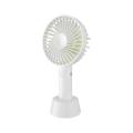 Mini portable hand holding gift silent strong wind rechargeable small fan. 
