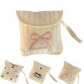 Fashion Bow Period Bag Large Capacity Portable Sanitary Napkin Storage Bag Multifunctional Menstrual Pad Bag Women. 