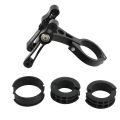 Bicycle Double Water Bottle Cage Holder Mount Adapter Black. 
