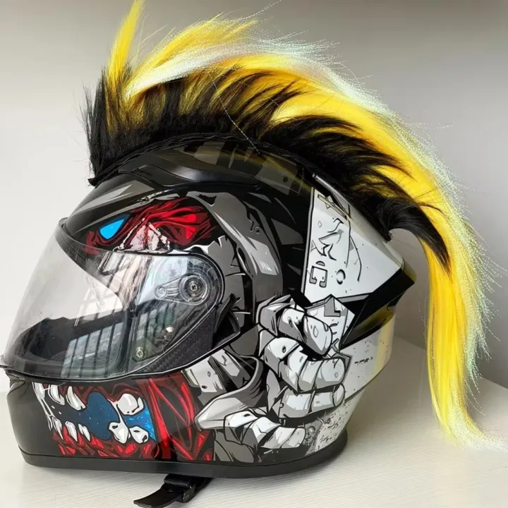 Durable%20Universal%20Mohawk%20Helmet%20Wig%20Lightweight%20with%20Magic%20Sticker%20Motorcycle%20Helmet%20Decorations%20Punk%20Style%20Cockscomb%20Wigs%20-%20Image%209