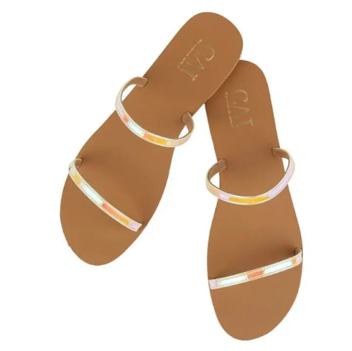 CAI Holographic Sandal For Women