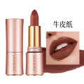 XRolan non-stick lipstick matte maple molasses orange long-lasting daily light makeup velvet lipstick. 