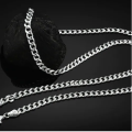 Silver Chain For Men - Silver Color | Fashionable Stainless Steel Casual Street Fashion Unique design Chain For Men. 